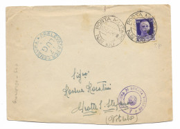 DA PM 100 ( GROSUPLAJE SLO ) A GROTTE S.STEFANO - 12.7.1942. - Military Mail (PM)