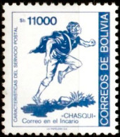 Bolivia 1985 ** CEFIBOL 1221 Mail Anniversary. Inca Mail: Chasqui.  Aniversario Del Correo. Chasqui. - Bolivia