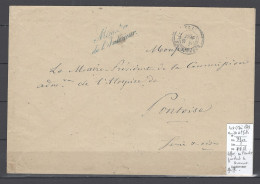 France - Versailles Pour Pontoise - 04/05/1871 - Lettre Période De La Commune De Paris - Guerra Del 1870