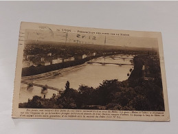 P3 Cp France/29. Lyon. Perspective Des Ponts Sur Le Rhône. - Sonstige & Ohne Zuordnung