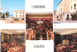 CPSM DE ALGAJOLA BAR HOTEL RESTAURANT L'ESQUINADE - Other & Unclassified