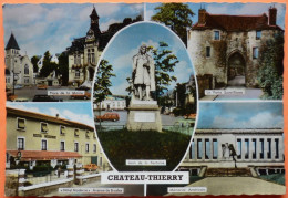 CARTE CHATEAU THIERRY - 02 - PLACE MAIRIE - HOTEL MODERNE  - 5 VUES - SCAN RECTO/VERSO-10 - Chateau Thierry