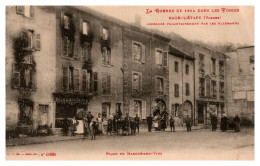 La Guerre De 1914 Dans Les Vosges (Weick) - Raon-l'Etape - Place Du Marché-aux-Vins - Raon L'Etape