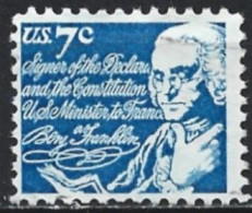 United States 1973. Scott #1393D (U) Benjamin Franklin - Gebraucht