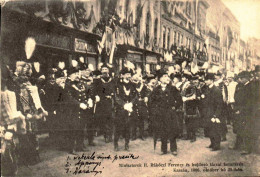 CPA  Miniszterek Radoczi Kassan 1906 Adressee A Delaunay Amiens (animée) A 54 - Hongrie