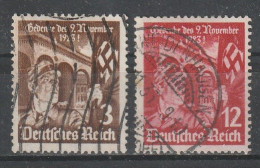 1935  - RECH  Mi No 598/599 - Used Stamps