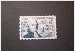 STAMPS FRANCIA 1955 BICENTENAIRE DE LA NAISSANCE DU FABULISTE JEAN-PIERRE MNH - Unused Stamps