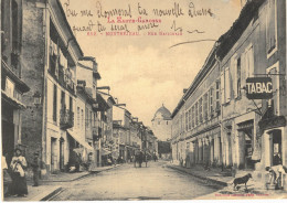 Carte POSTALE Ancienne De  MONTREJEAU - Rue Nationale - Montréjeau