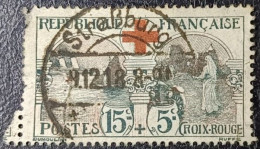 N⁰ 156 Au Profit De La Croix-Rouge. Cachet De Strasbourg. Vendu En L'état. Voir Scan.... - Used Stamps