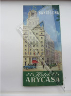 DEPLIANT TOURISTIQUE ESPAGNE SPAIN  BARCELONE BARCELONA HOTEL ARYCASA - Tourism Brochures