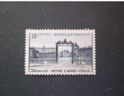 STAMPS FRANCIA 1954 GRLLE D ENTREE DU CHATEAU DE VERSAILLES MNH - Unused Stamps