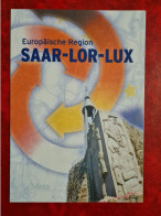 LETTRE CARTE LUXEMBOURG 1997  FDC PLAQUETTE SAAR LOR LUX BONN METZ LUXEMBOURG - Altri & Non Classificati