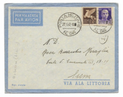 DA PM 98 ( ELBAUSIAN ALB ) A SIENA - 27.5.1942. - Military Mail (PM)
