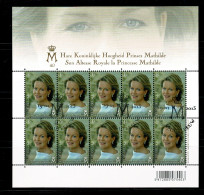 2013 4293 Complete Feuillet  Postfris Met 1édag  Stempel : HEEL MOOI ! MNH Avec Cachet 1er Jour "princesse Mathilde... " - Neufs