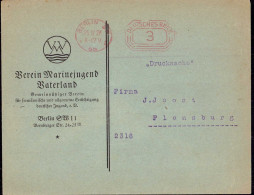 604376 | Brief Mit Logo Des Verein Marinejugend Vaterland, Schifffahrt,  | Berlin (W - 1000), -, - - Covers & Documents
