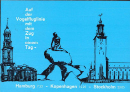 604367 | Ansichtskarte Vom Ersttag Der Eröffnung Der Vogelfluglinie, Eisenbahn, Fähre  | Puttgarden (W - 2448), -, - - Other & Unclassified