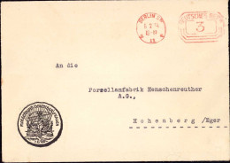 604371 | Brief Mit Logo Des Flottenbund Deutscher Frauen, Marine, Schifffahrt  | Berlin (W - 1000), -, - - Storia Postale