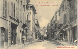 Carte POSTALE Ancienne De  MONTREJEAU - Une Rue - Montréjeau