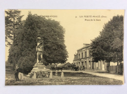 LA FERTE-MACE (61) : Place De La Gare - La Ferte Mace