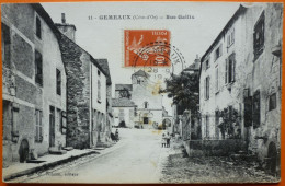 CARTE GEMEAUX - 21 - RUE GALLIX -SCANS RECTO VERSO-13 - Andere & Zonder Classificatie