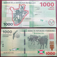 BUURUNDIS 1000 Francs, 2021 P-51b - Burundi