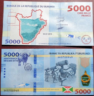 Burundis 5000 Francs, 2018 P-53b - Burundi