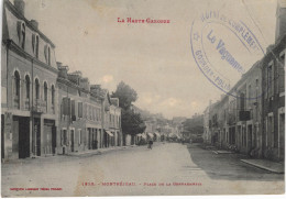 Carte POSTALE Ancienne De  MONTREJEAU - Place De La Gendarmerie - Montréjeau