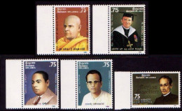 (0288) Sri Lanka  1989 / Persons ** / Mnh  Michel 860-864 - Sri Lanka (Ceylan) (1948-...)