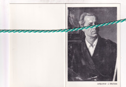 Jos Michiels-Proost, Borgerhout 1906, 1998. Kunstschilder, Glazenier, Professor-Directeur Kunstacademie Berchem. Foto - Décès