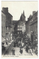 VALOGNES (50) - Le Marché - Rue De L' Officialité - Ed. Lib.-Pap. A. Brochard, Valognes - Valognes
