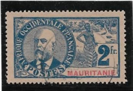 MAURITANIE N° 15 Obl Cote 80 - Used Stamps
