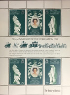 British Antarctic Territory BAT 1978 Coronation Anniversary Sheetlet MNH - Unused Stamps