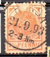 Deutschland/Privatpost, 1893, Breslau-Hansa, MiNr.7, Gest. (19514E) - Privatpost