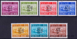 Guernsey 1969, Mi. P 1-7 ** - Guernsey