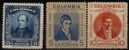 COLOMBIE 1946-7 ** GOMME BICOLORE - Colombia