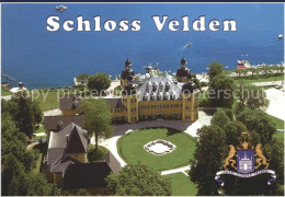 71847733 Velden Woerthersee Fliegeraufnahme Schloss See Velden Am Woerther See - Sonstige & Ohne Zuordnung