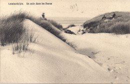 LOMBARTZIJDE-LOMBARDSIJDE-MUIDDELKERKE"UN COIN DANS LES DUNES"EDIT.DE WULF,CAFE DE LA REINE DES FLEURS - Middelkerke