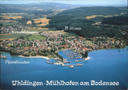 71847704 Uhldingen-Muehlhofen Fliegeraufnahme Mit Pfahlbauen Hafen Uhldingen-Mue - Other & Unclassified