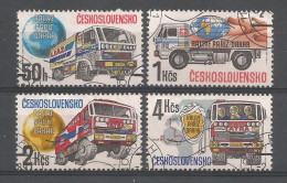 Ceskoslovensko 1989 Rally Paris-Dakkar Vehicles Y.T. 2787/2790 (0) - Usati