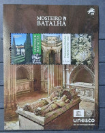 2023 - Portugal - MNH - Monastery Of Batalha - World UNESCO Heritage - Block Of 1 Stamp - Blocs-feuillets