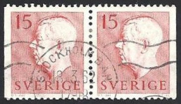 Schweden, 1957, Michel-Nr. 424 D/D, Gestempelt - Usati