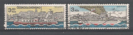 Ceskoslovensko 1982 Ships Y.T. 2495/2496 (0) - Gebraucht