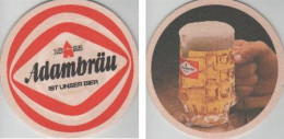 5000771 Bierdeckel Rund - Adambräu Ist Unser Bier - Sous-bocks