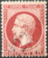 X1311 - FRANCE - NAPOLEON III N°24 - GC 2240 : MARSEILLE - 1862 Napoléon III