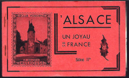 FRANCE - CARNET DE 50 VIGNETTES DE L'ALSACE "UN JOYAU DE LA FRANCE Série 2b" (5 Feuillets De 10 Vignettes Différentes) - Tourisme (Vignettes)