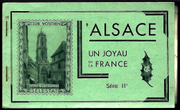 FRANCE - CARNET DE 50 VIGNETTES DE L'ALSACE "UN JOYAU DE LA FRANCE Série 2a" (5 Feuillets De 10 Vignettes Différentes) - Toerisme (Vignetten)