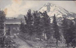 United States PPC Cloud Cap Inn & Summit Of Mount Hood, Oregon. 0104 Portland Post Card Co., 1909 (2 Scans) - Otros & Sin Clasificación