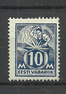 Estland Estonia 1923 Michel 39 A I * - Estonie