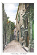 Carte Postale Ancienne: GOURDON: Rue Du Majou, Maison D'Anglars. - Gourdon