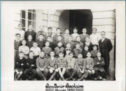 Photographie Souvenir Scolaire 1950. Groupe D' élèves LE CREUSOT SUD - Lieux